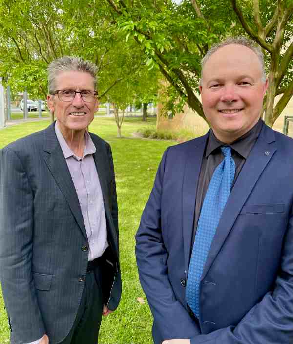 2411 Deputy Mayor Cr Phil Howard and Mayor Cr Jason Schram