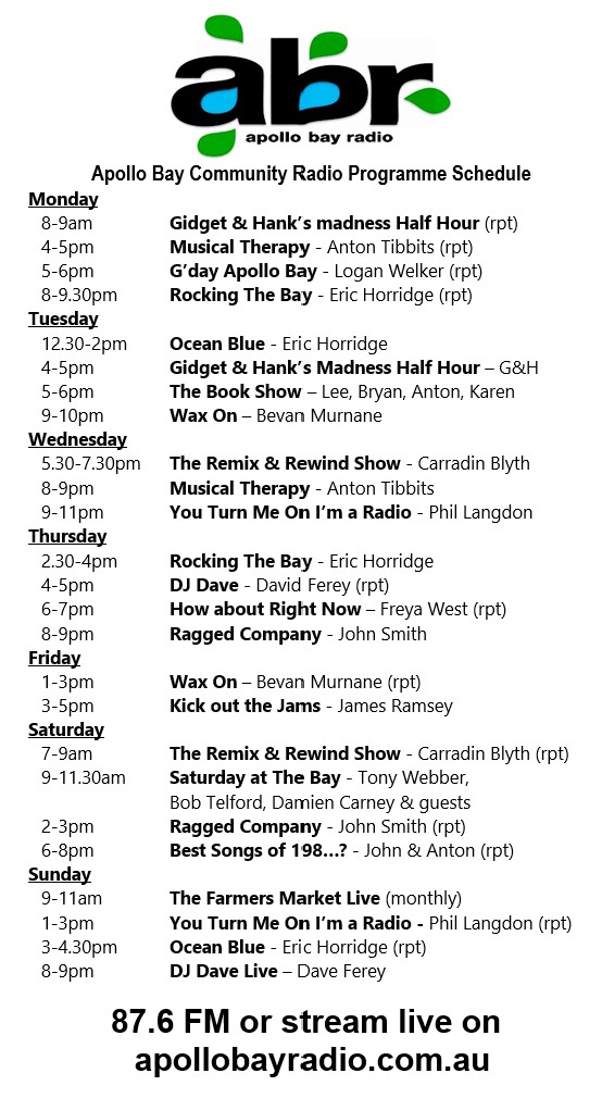 3ABR Schedule