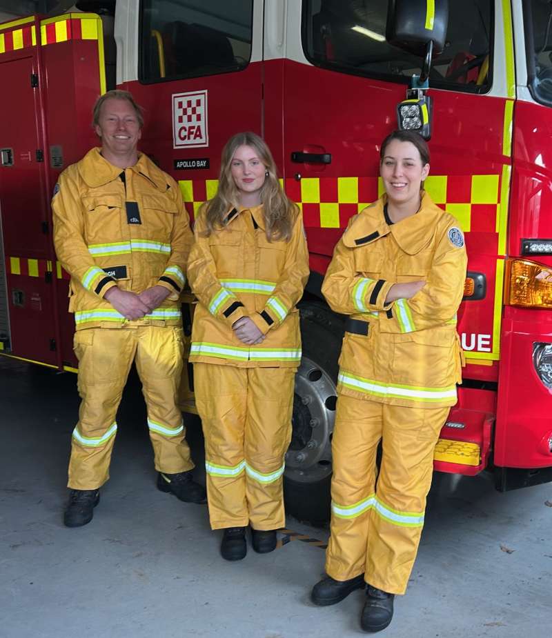 (Pictured left to right Josh Keogh, Tess Neal and Megan Sayers)