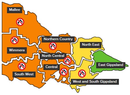 Total Fire Ban 16th December 2024