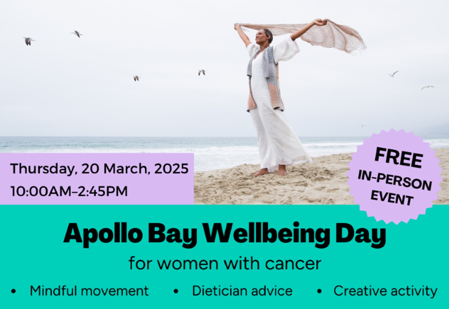 wellbeing day for women with cancer