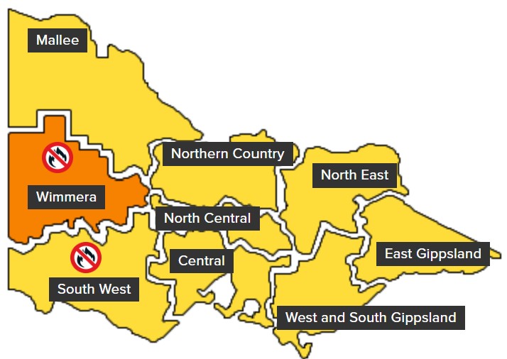 Total Fire Ban 16th December 2024